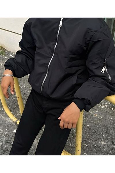 SURSUNA Unisex Bomber - Relaxed Fit