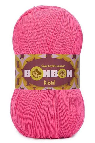 NAKO Orchid Pink Bonbon Κρυστάλλινο Σχοινί Ίνας 98319 - 100 Γρ. 1 τεμάχιο