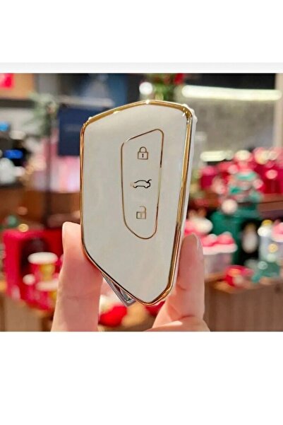ŞENYILDIZ AKSESUAR Luxury Key Protection Case (KABI) Compatible with Volkswag...
