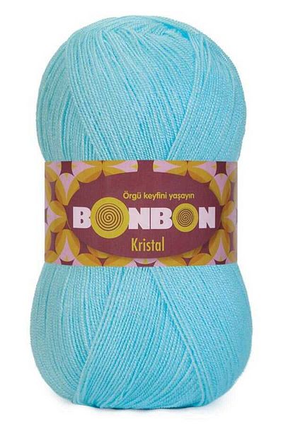 NAKO Turquoise Bonbon Crystal - Fiber Thread 98238 100g 1 Piece