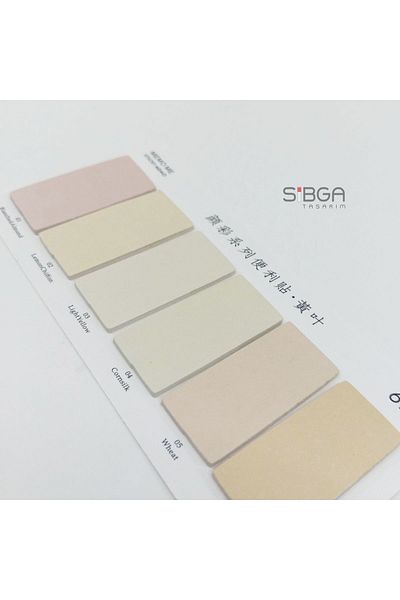 sibga tasarım Color Postit Post-it Post ItBookmark Bookmark Sticker Note Paper Paper Postit 120 Sheets