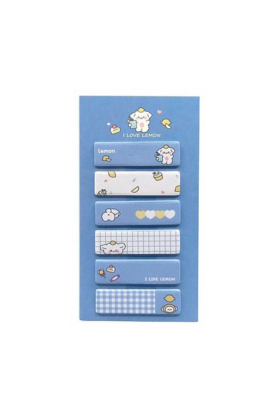 sibga tasarım Colorful Postit for Children Post-it Post It.Bookmark Bookmark Sticker Note Paper Paper 120 Sheets