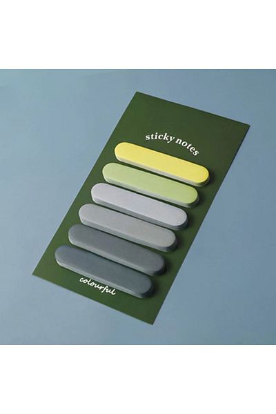 sibga tasarım Color Postit Post-it Post ItBookmark Bookmark Postit Sticker Note Paper Paper Postit 120 Sheets