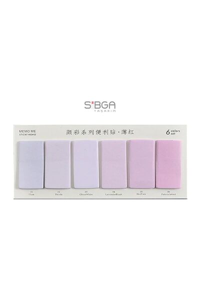 sibga tasarım Color Postit Post-it Post ItBookmark Bookmark Sticker Note Paper Paper Postit 120 Sheets