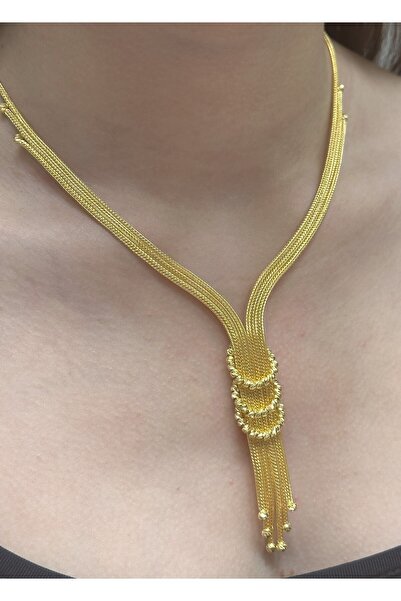 Hakan Güler Kuyumculuk Altın Taşsız Gerdanlık Seti