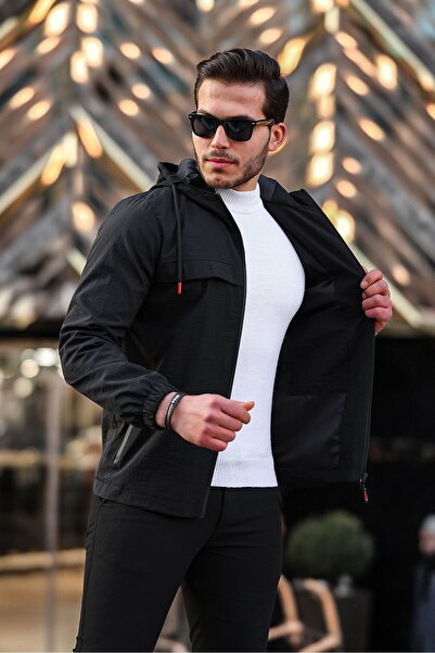 BOYS MANS Ανδρικό παλτό εποχής Αδιάβροχο και αντιανεμικό μπουφάν