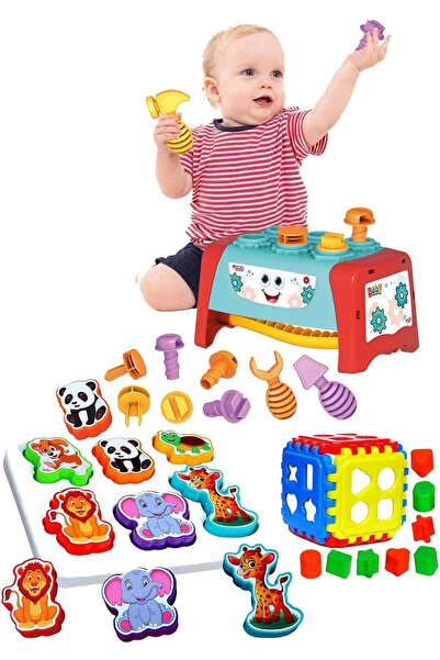 Oruç Oyuncak Oyuncak Neşeli Hayvanlar Tamir Seti Bultak Zeka Geliştirici Set