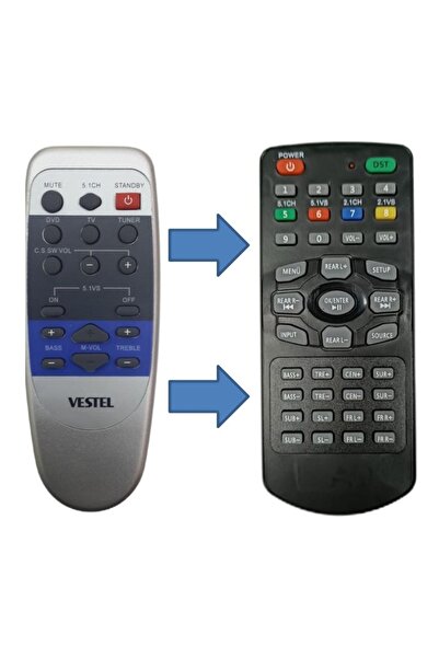 Vestel Ht-900 Ses Sistemi Kumandası