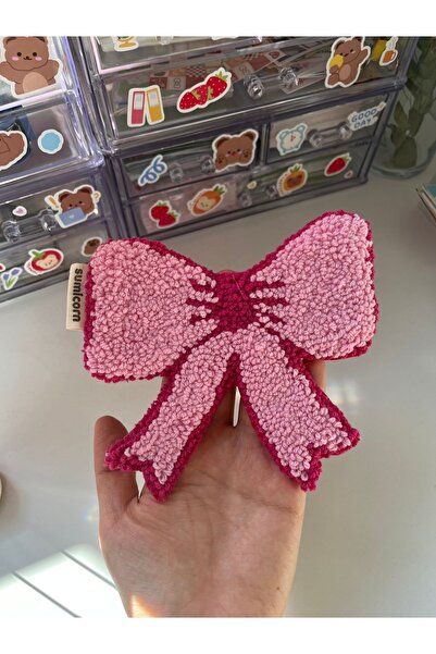 Sumicorn Design Pembe Kurdele Punch İşlemeli Pinterest Kupa Bardak Takı Altlığı