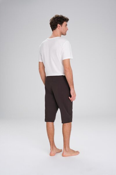 Haşema Haki Uzun Erkek Havuz Ve Deniz Şortu 24-25