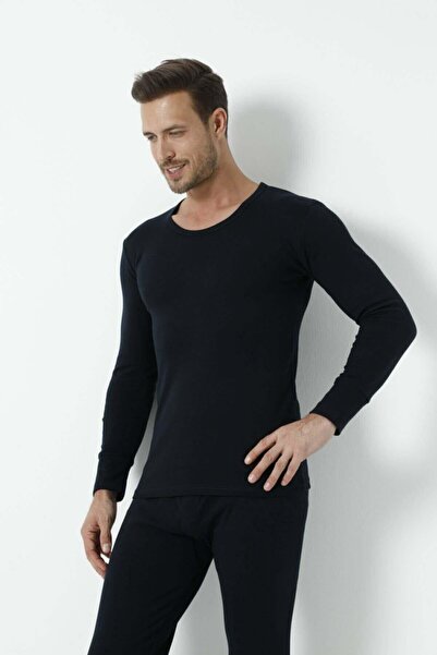 marmara qumasch Σετ ανδρικών μαύρων θερμικών εσωρούχων - Κάτω και επάνω σετ