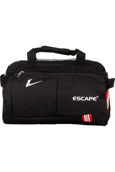 ESCAPE Unisex Black Large Size Sports Bag