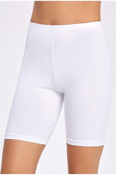 marmara qumasch White Women's Tights - 2-Piece Above Knee, Short, Cotton and Lycra
