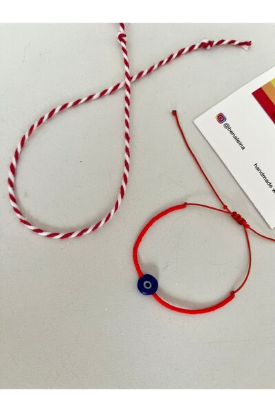 Ben Aleina Evil Eye Beaded Miyuki Bracelet and Marteniçka Spring Bracelet