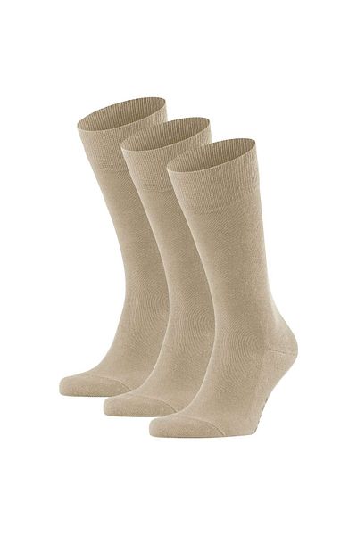 FALKE Herren Socken - 3er Pack Family SO, Allround-Strümpfe, Uni, Baumwollmischung