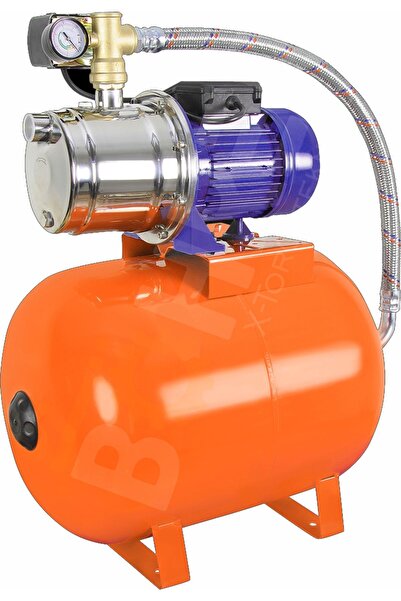 BÖHRER Jet750sc 4 Kat 12 Daire 50 Litre Yatay 1 Hp Tanklı Hidrofor Tipi Otomatik Hidrofor - 42 Metre Dik