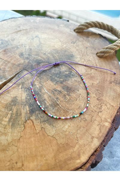 Ben Aleina Colorful Beaded Anklet Miyuki Anklet Bracelet