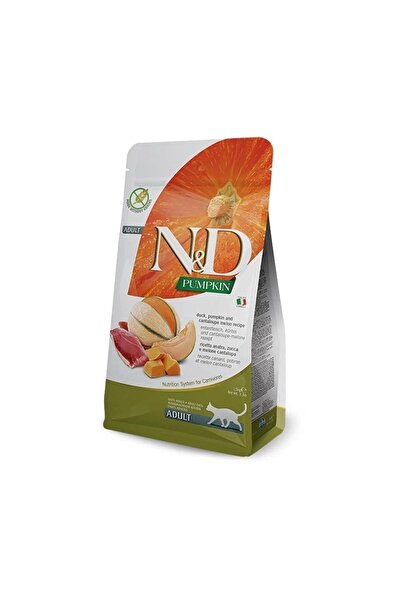 N&D Nd Pumpkin Tahılsız Adult Kedi 1,5kg Ördek Balkabağı Ve Kavun Yetişkin Ke...