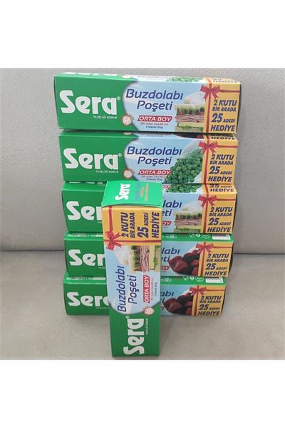 SERA Refrigerator Bag 24x38 Cm 70 Pieces 6 Pieces (70x6=420 Pieces Single)