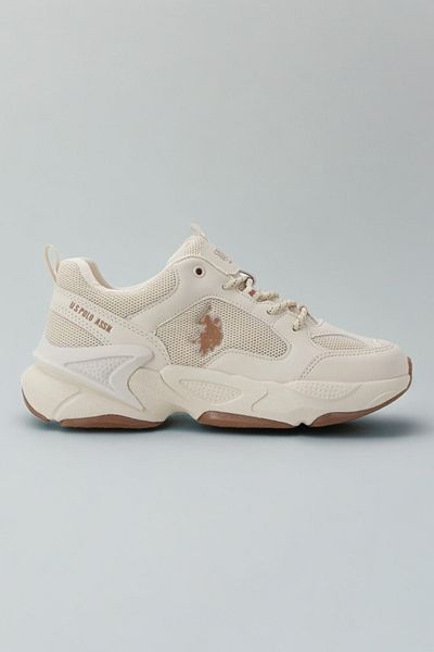 U.S. Polo Assn. U.S. Polo Assn. Poate 101513510   Tenis casual de damă bej