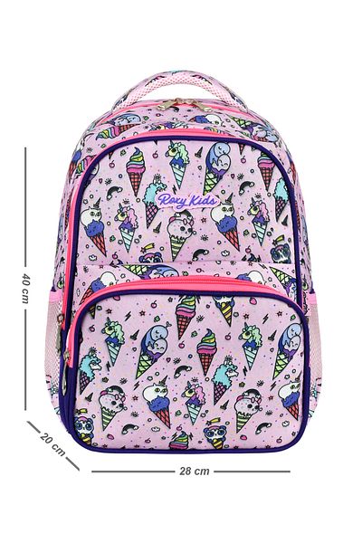 Roxy Unicorn Patterned Licensed Primary School and Thermal Lunchbox - Pencil Case Set