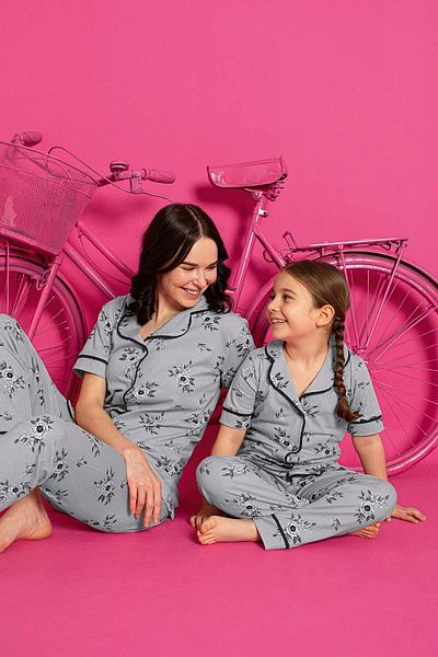 ELİTOL SET PIJAMA CU BUMBAC LYCRA