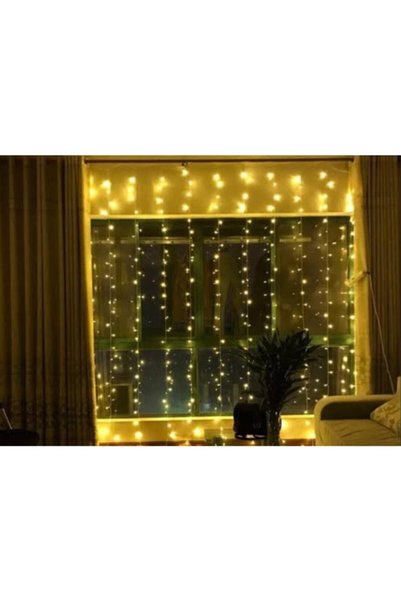 WINLIGHT ستارة موديل Cluster LED 2x2 متر، ضوء النهار، قابس، 3 وظائف