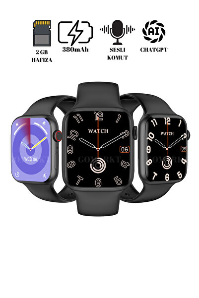 GoMarkt Watch 9 Pro Serisi 2 GB Hafızalı Harvox Pro Akıllı Saat Ios ve Androi...