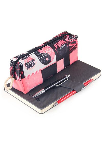 AlpCollection Blackpink K-Pop Patterned - Zippered Pen Holder and Makeup Bag