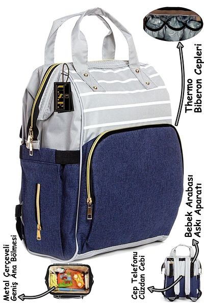 USF Baby Care Backpack Organizer Functional Mother Baby Care Backpack
