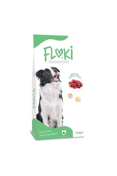 Floki Kuzu Etli ve Pirinçli 15 KG Yetişkin Kuru Köpek Maması