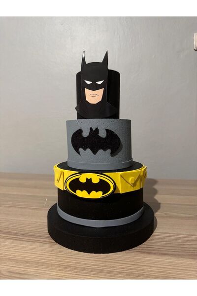 bizdenpastacılık BATMAN MAKET PASTA SUSU