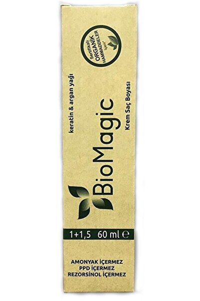 BIOMAGIC Amonyaksız Krem Saç Boyası 60 Ml 8.11 Yoğun Küllü Açık Kumral