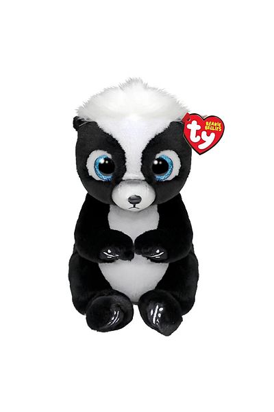 TY Beanie Boos روكوس أبيض وأسود - 15 سم