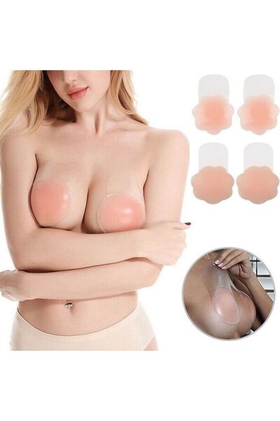 eryatex Bandă de silicon pentru modelarea sânilor, lifting și fermitate a sânilor, ascunderea mameloanelor, fără bretele