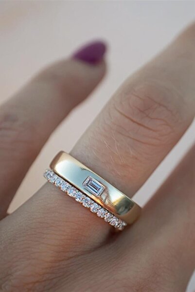 Cem Aykan Kuyumculuk Tamtur Pırlanta Alyans Yüzük - Ak607