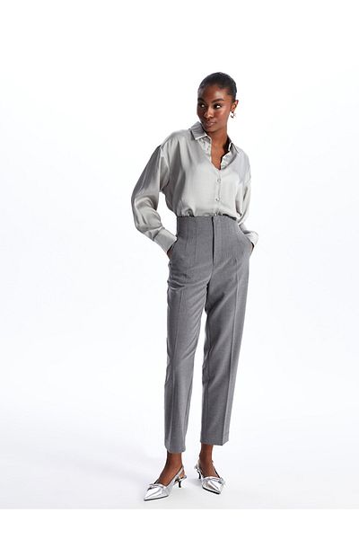 LC Waikiki Carrot Cut Women's Straight Trousers