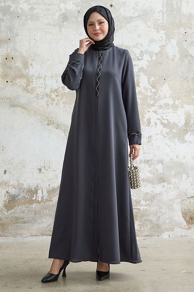 InStyle عشب أنثراسايت على شكل قرص العسل - تفاصيل حجر حلزوني
