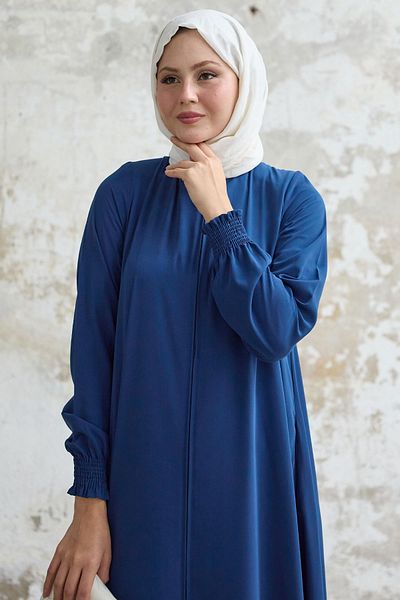 InStyle Medine Indigo Ferace - Μετάξι και Μεβλάνα Αναλυτικά