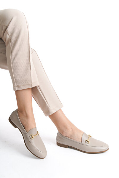 DeriNial Loafer pentru femei - Pantofi casual din piele naturală cu cataramă