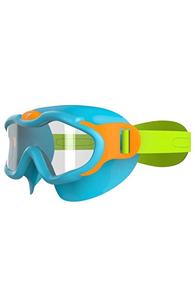 SPEEDO نظارات قناع للأطفال من Sea Squad - أزرق/أخضر