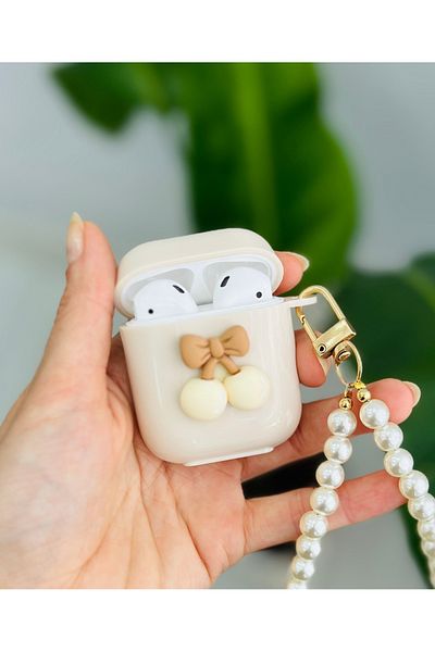 Go Aksesuar Airpods 1st and 2ndGeneration Compatible - Thick Silicone Case with Toy Design