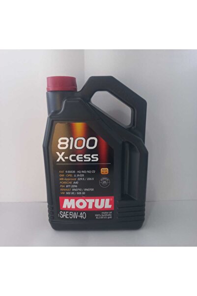 Motul 5W 40 4lt MOTUL 8100 X-CESS MOTOR YAĞI