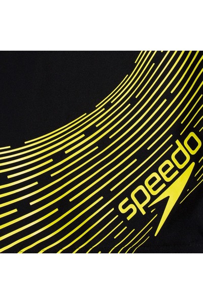SPEEDO Μαγιό για αγόρια - Medley Μαύρο/Κίτρινο
