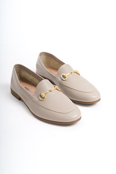 DeriNial Loafer pentru femei - Pantofi casual din piele naturală cu cataramă