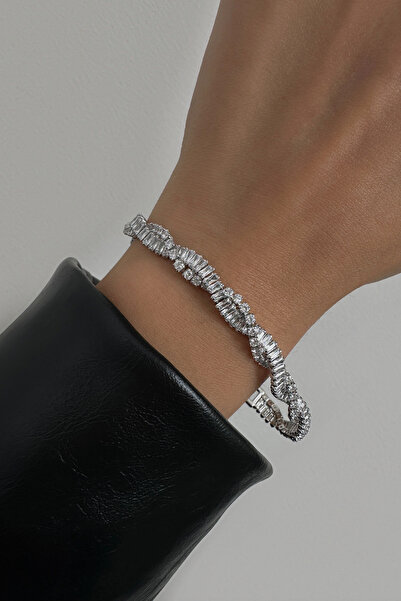 Okko Store Baget Taşlı Su Yolu Örgü Bileklik