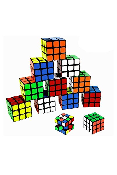 Genel Markalar 12 Adet Vıp 3x3 Zeka Küpü 3x3 Sabır Küpü 3x3 Cube Takılma Yapm...