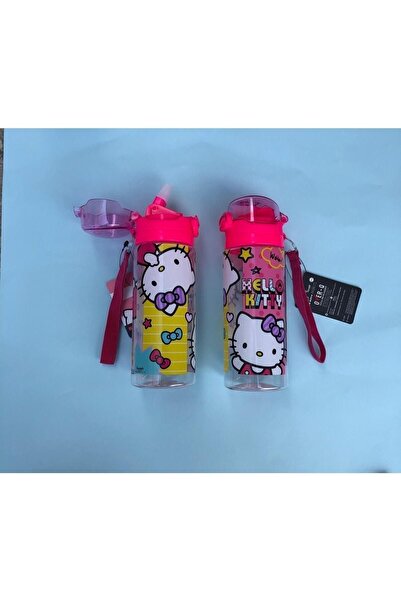 Over-Q Lisanslı Hello Kitty Plastik Matara 500ml