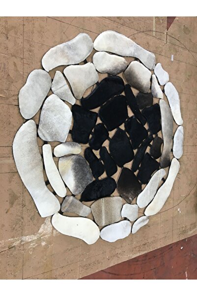 Victory Leather Carpet Dekoratif deri halı