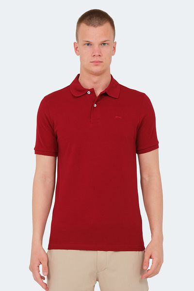 Slazenger Ανδρικό μπλουζάκι Claret Red - VALE KTN